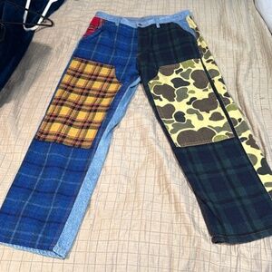 Reworked Denim Pants